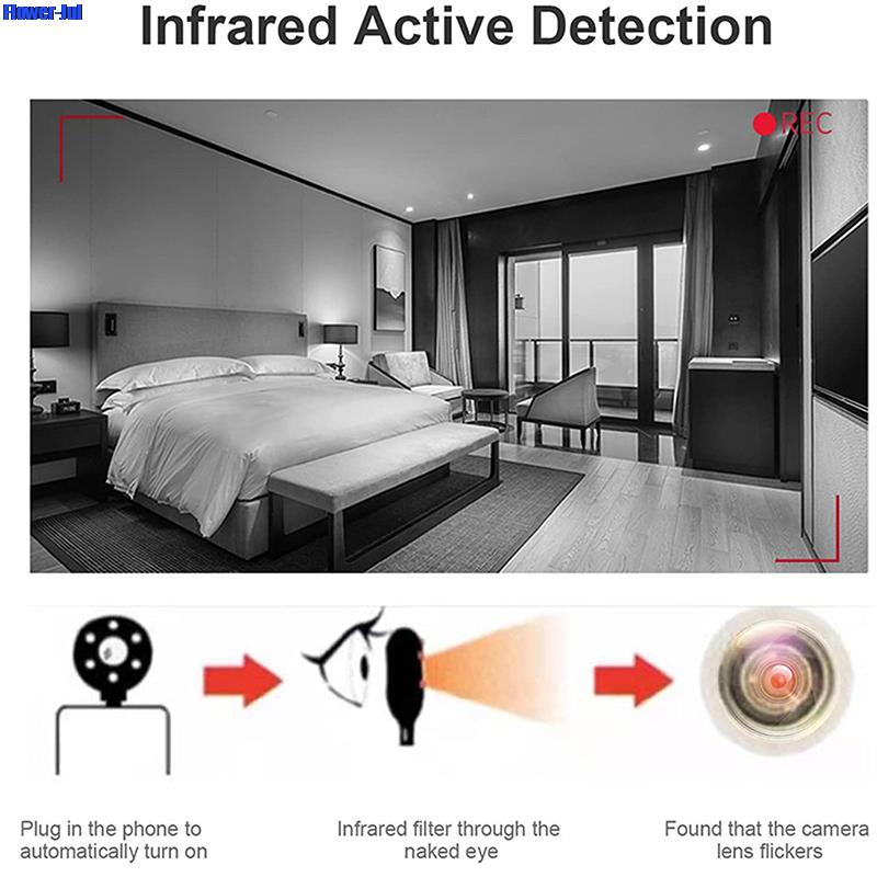 6 Detector Cámara Oculta Hotel Privacidad Seguridad Anti - Temu