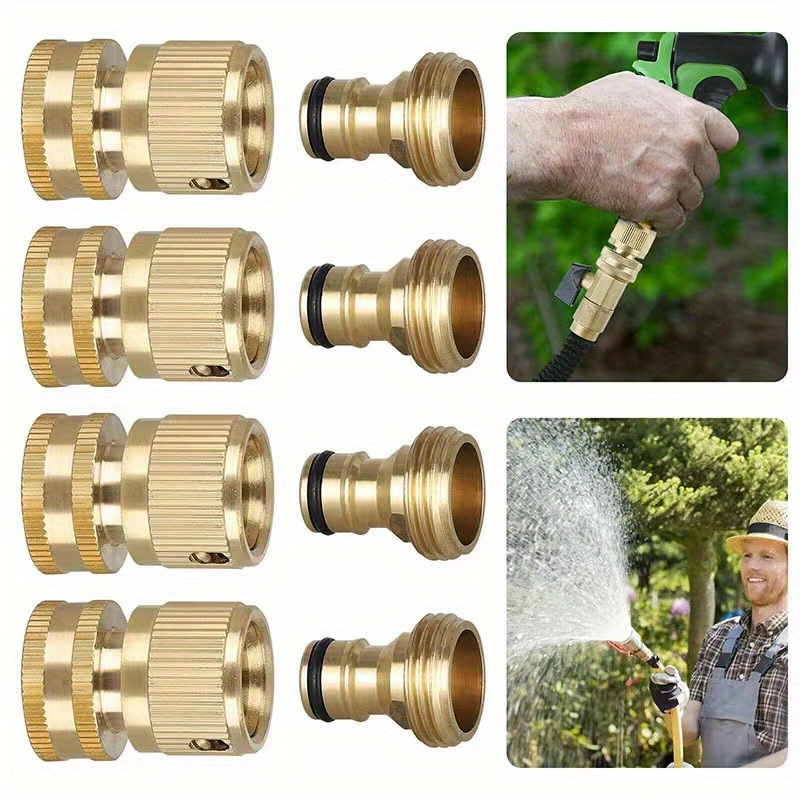 Garden Hose Solid Brass Thread - Temu