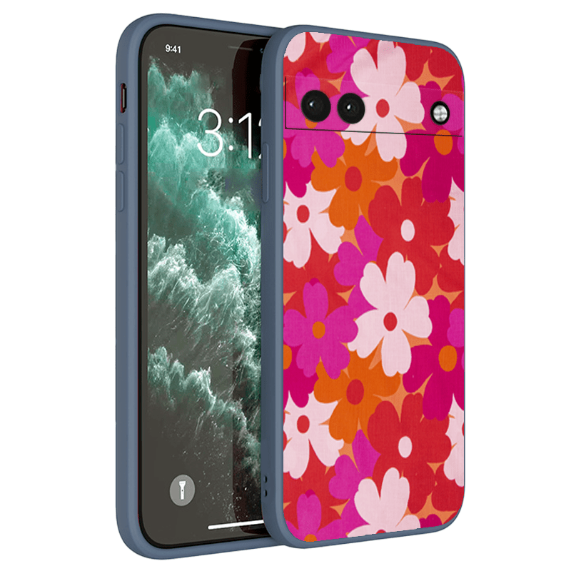 Aesthetic Flower Tpu Anti-fall Protective Soft Shockproof Phone Case For Google  Pixel 6a 7 7a Pro - Temu Philippines