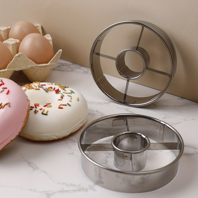 Cookie Cutters Set, Stainless Steel Circular Cookie Molds, Different Sizes  Biscuit Molds Set, Baking Tools Suitable For Pastry Dough, Donuts - Temu