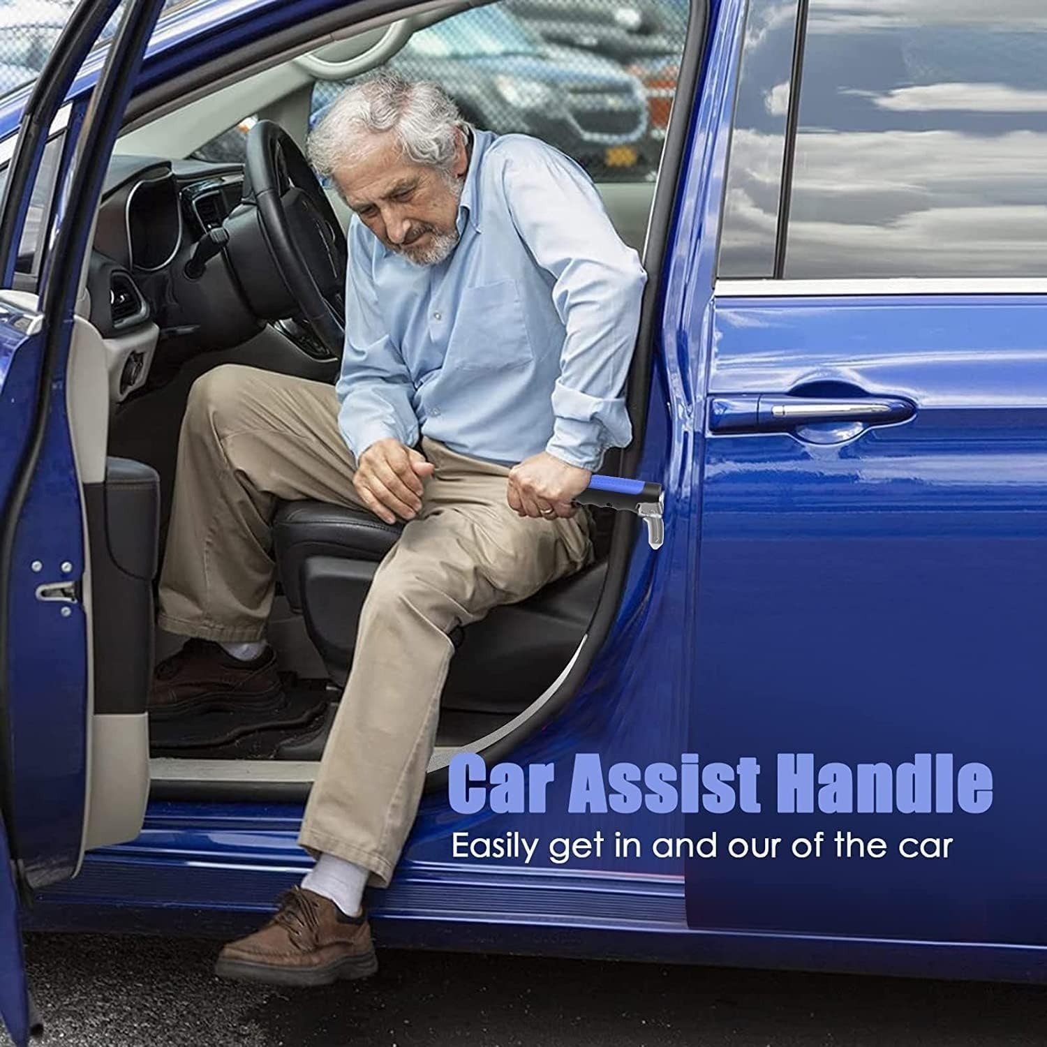 Portable Vehicle Handle 1 Car Door Handle Assist Elderly - Temu
