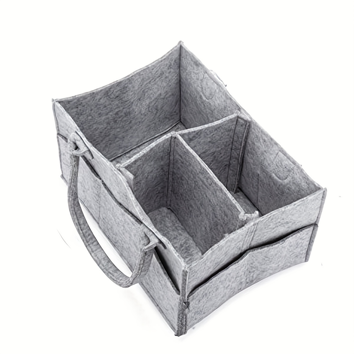 Baby Diaper Caddy Organizer Nursery Storage Bin Portable Storage Basket