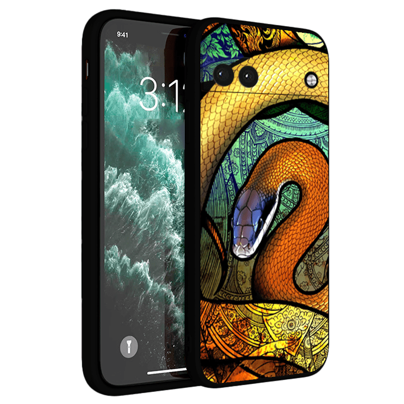 Snake Black Case Google Pixel 7 6 Pro Pixel 6a Pixel 6 5 Pixel 