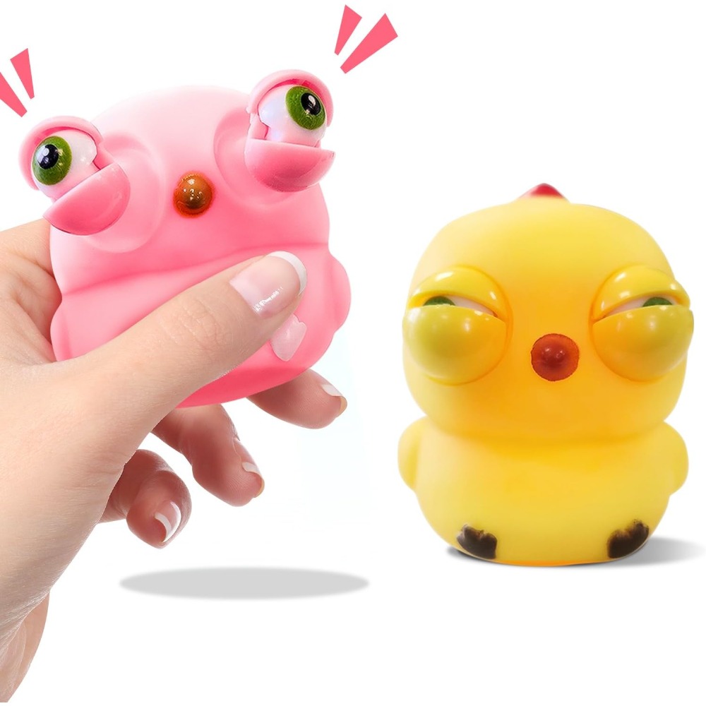 Chicken Squeeze Toys: Funny Stress Relief Squishy Toys Pop - Temu