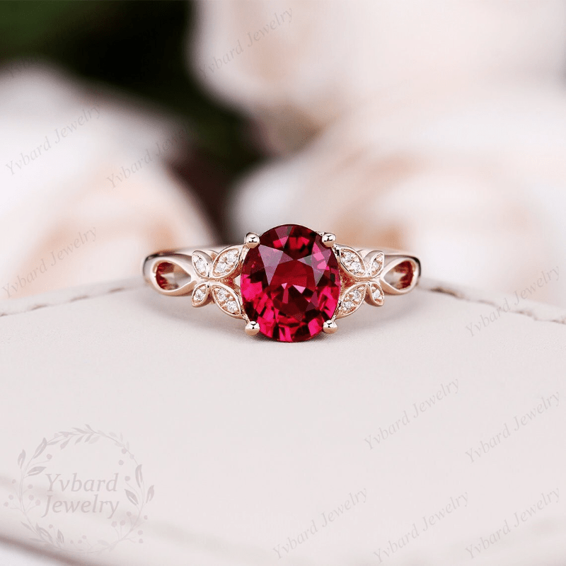 Shop the Estate Jewelry Ring Colorred Stone Rings-Women-7958