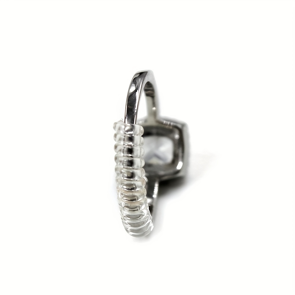 Ring Size Adjuster Spiral Tightener Transparent Ring - Temu