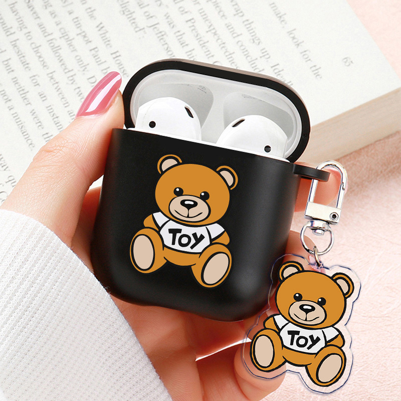 Airpods Case Bear Soft Silicon, Bear Cover Apple Airpods