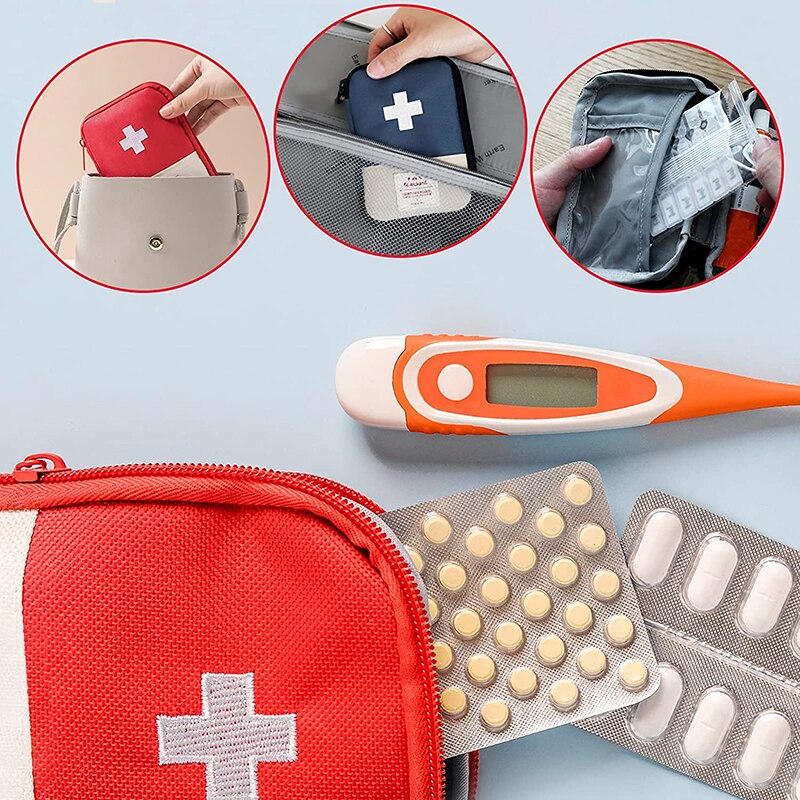 Nuova Borsa Portatile Di Pronto Soccorso Vuota Portatile Del Corredo Del  Sacchetto Della Borsa Di Emergenza Di Viaggio Di Emergenza Del Ministero  Degli Interni Del Sacchetto Medico Di Caso Da 4,65 €