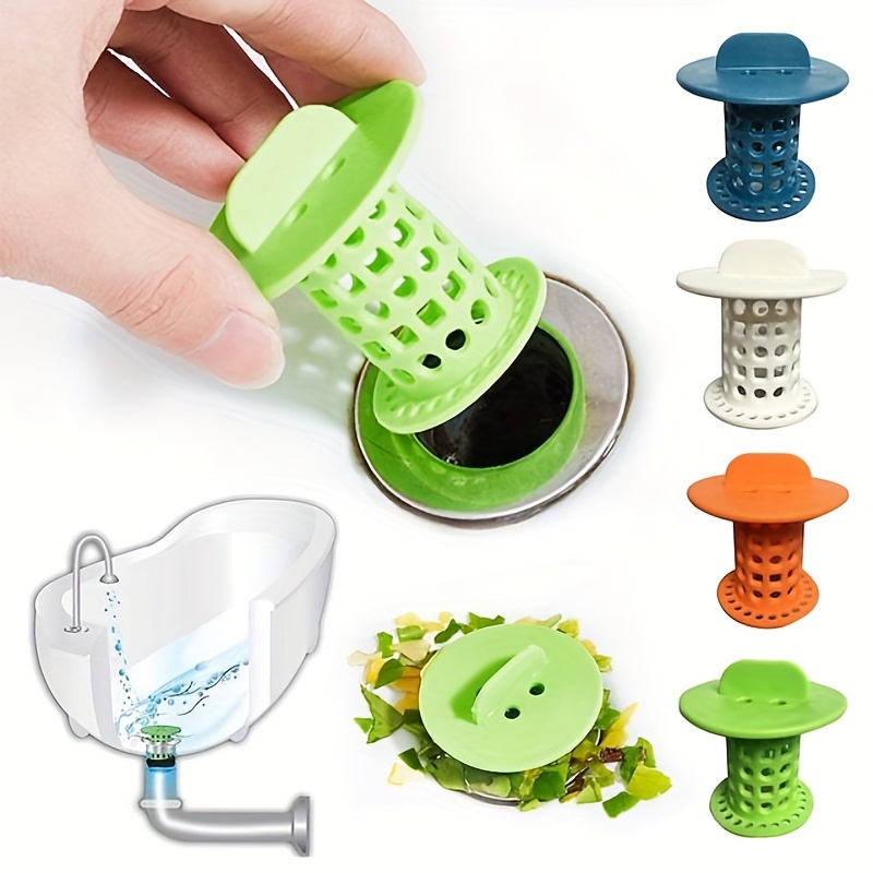 Bathroom Drain Hair Catcher Bath Stopper Plug Sink Strainer Filter Sewer  Dredge Small Mushroom