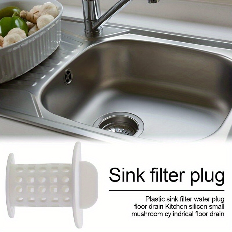 Bathroom Drain Hair Catcher Bath Stopper Plug Sink Strainer Filter Sewer  Dredge Small Mushroom