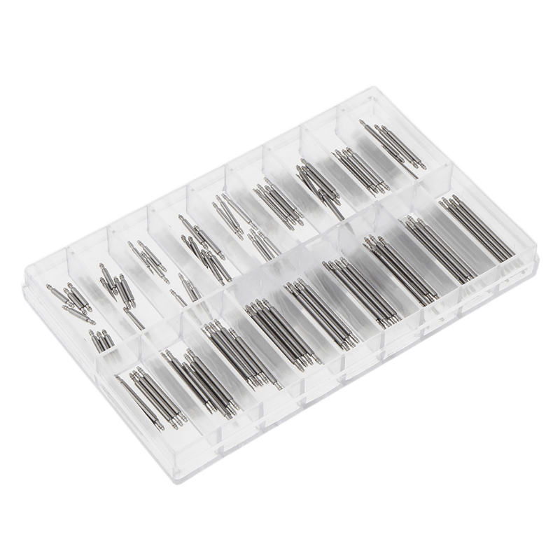 144pcs Watch Band Spring Strap Link Pins For Watchmaker Tools, Watch Assembly Tool, Ideal Choice For Gifts details 5