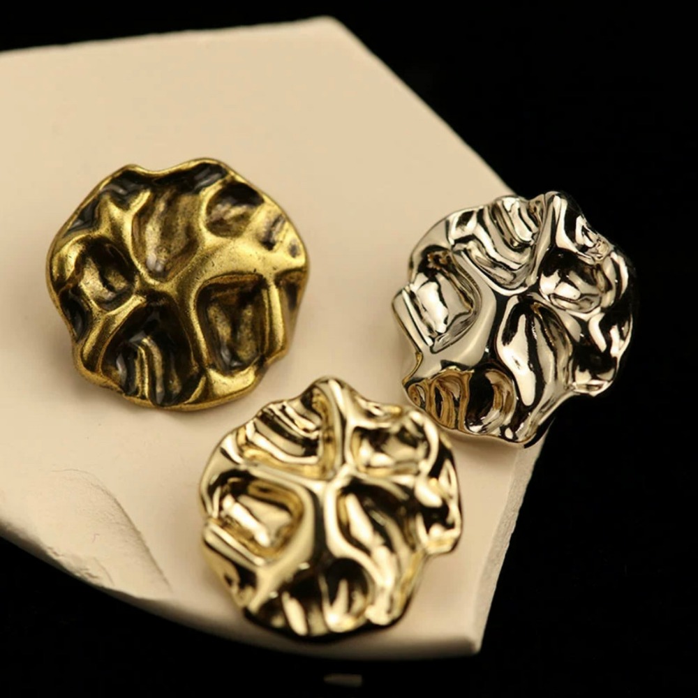  10 botones dorados de metal retro para ropa con botones dorados  y accesorios de costura (color dorado, tamaño: 23 mm10 piezas) : Arte y  Manualidades