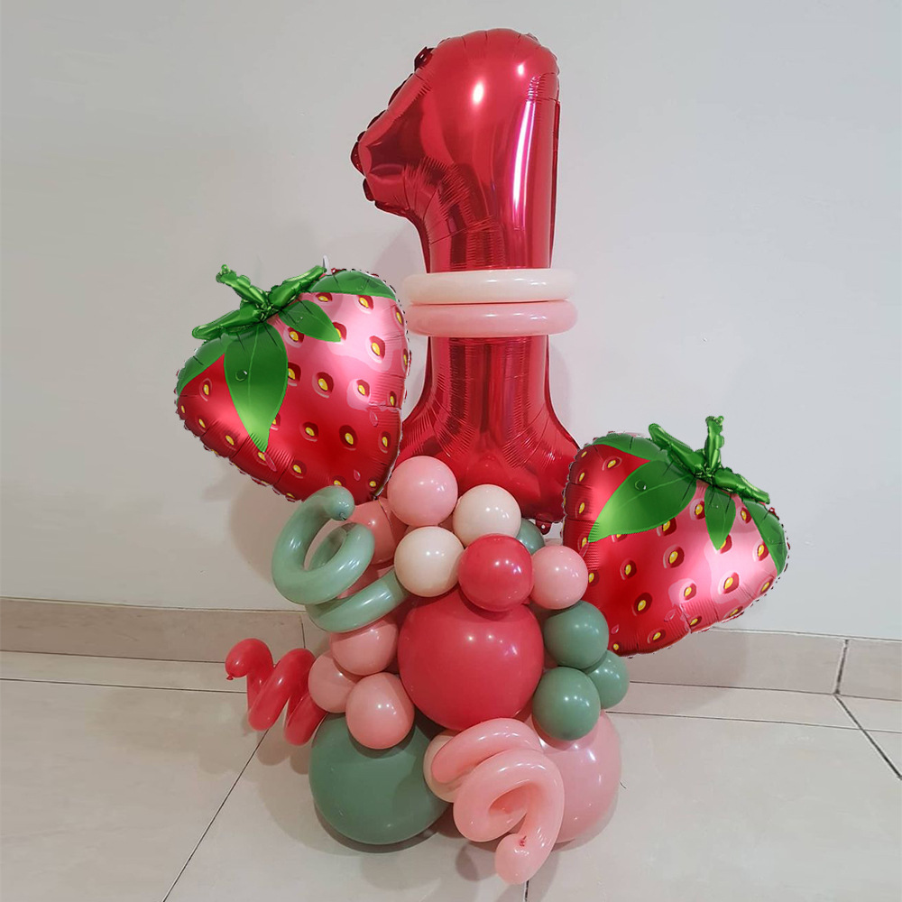 Helio 30 + Bouquet globos corazón rosa de foil - Globofiesta