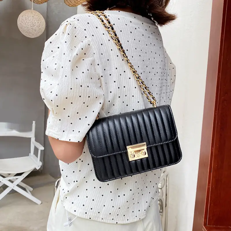 Mini Elegant Quilted Crossbody Bag, Fashion Pu Shoulder Bag, Women's  Stylish Handbag & Phone Purse - Temu