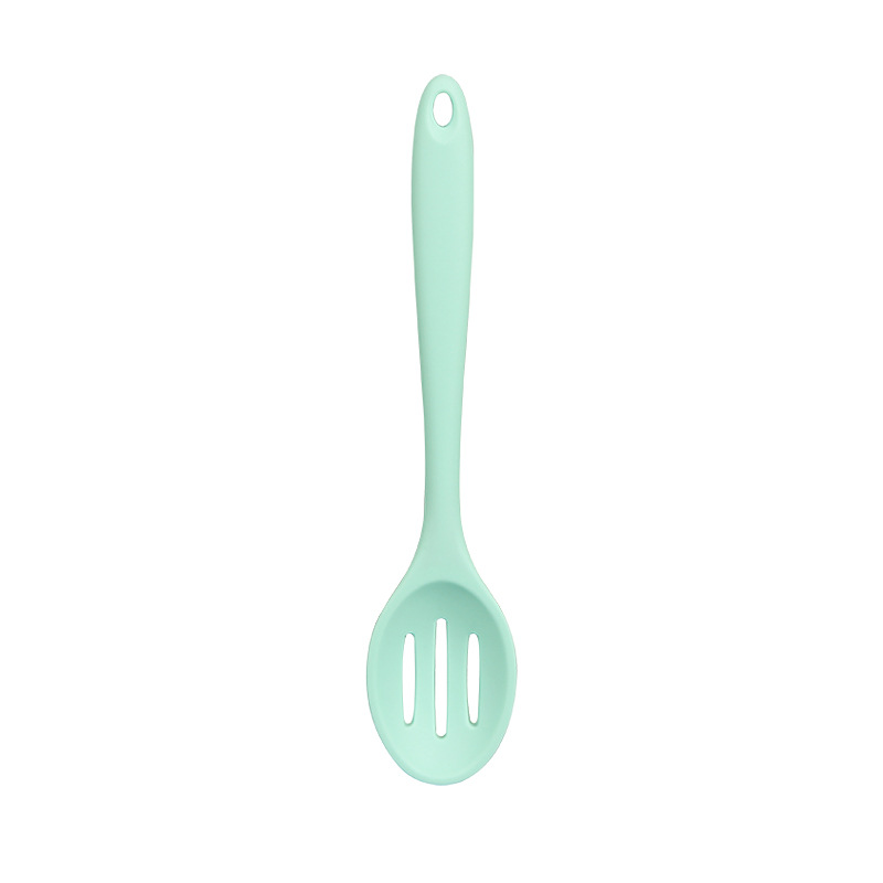 Slotted Serving Spoon Silicone Small Olive Spoon Colander - Temu