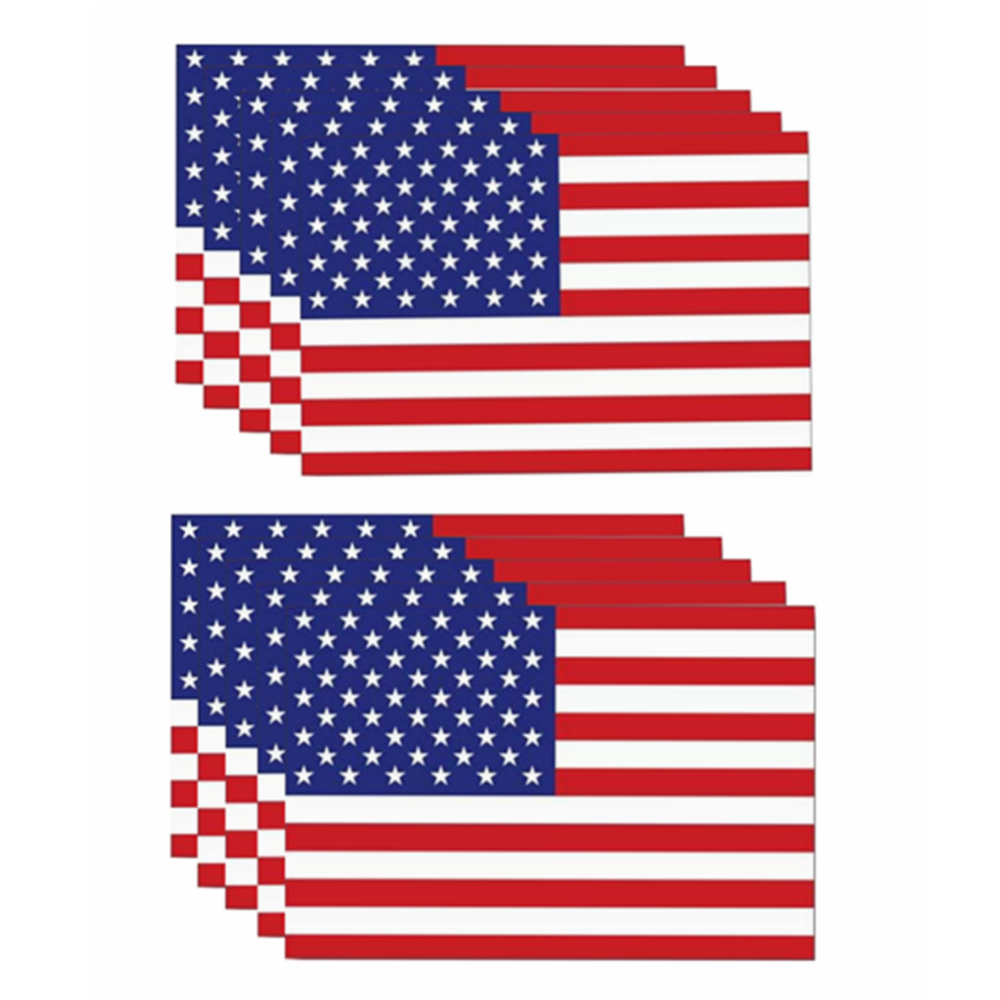 5*3in/12.7*7.6cm Adesivo Bandiera Americana Patriottica Con - Temu