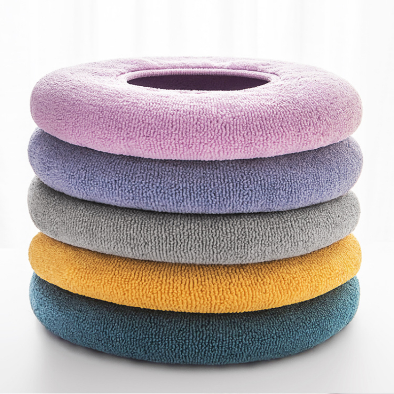 Thick Toilet Seat Cushion Knitted Washable Cover