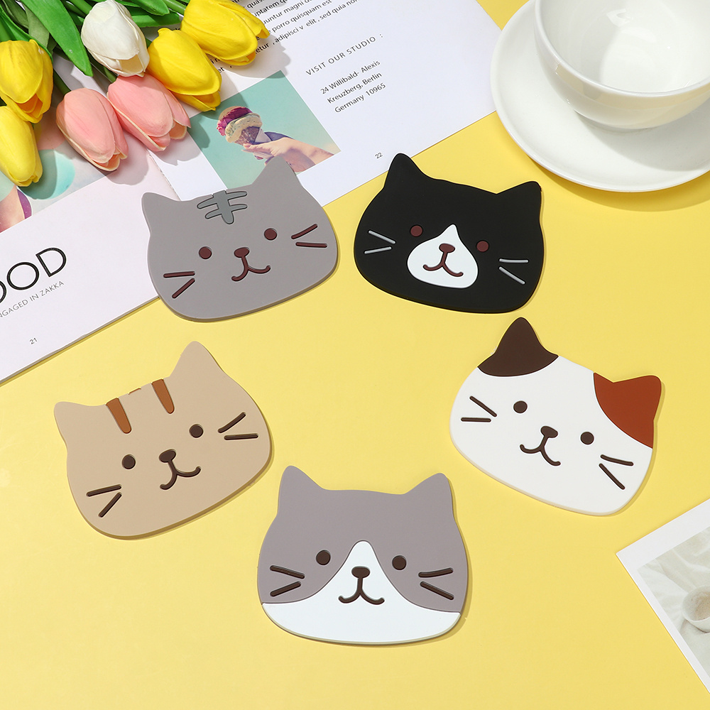 Kitchen Utensils Silicone Dining Mat Animal Shape Placemat Table