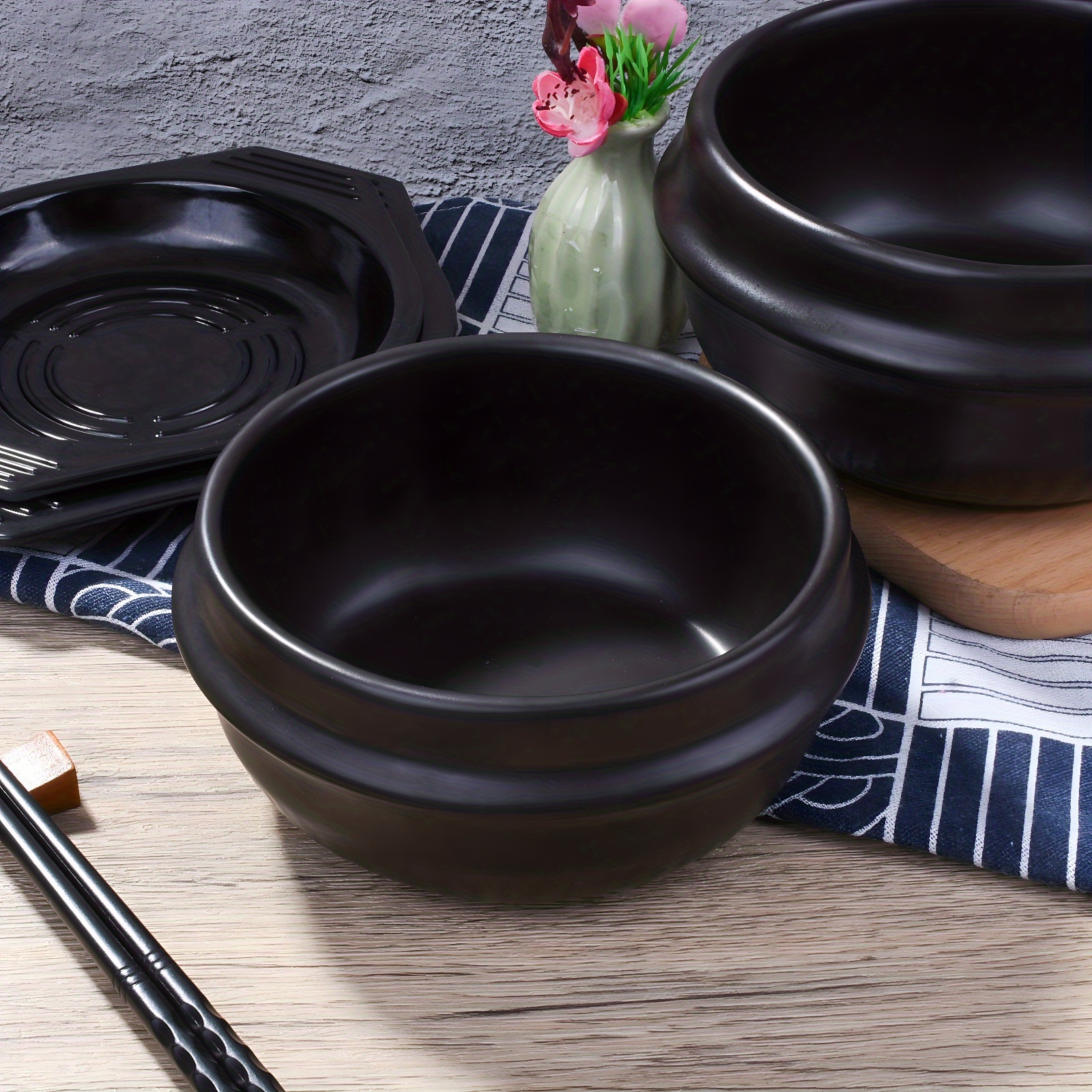 Ceramic Cooking Pot Stoneware Bibimbaps Earthenware pot Jingdezhen Chi –  festcool