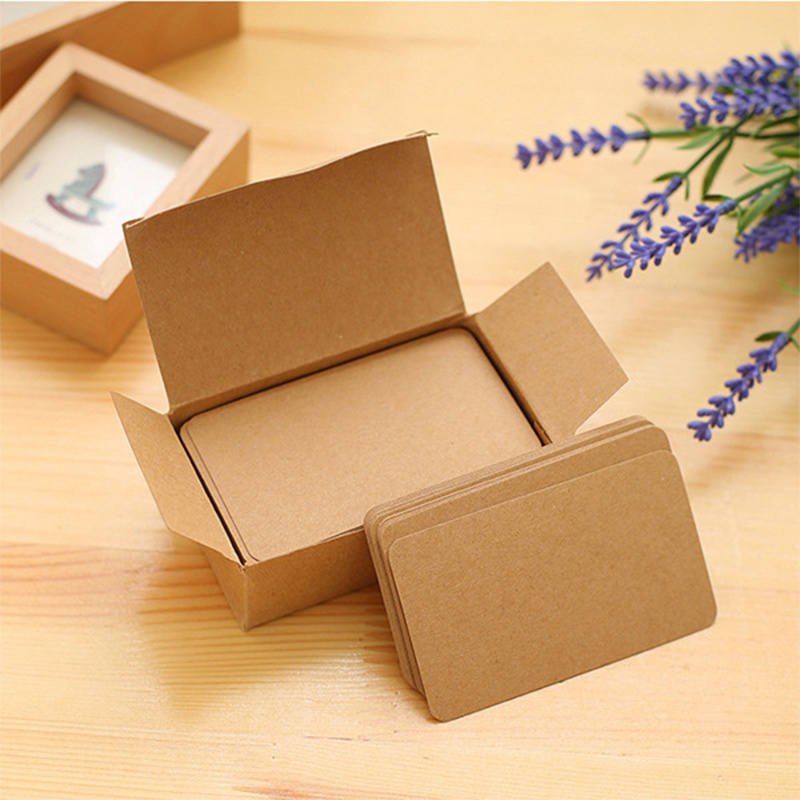 90pcs Blank Name Cards Bookmarks Message Cards Note Pads Back To School Supplies