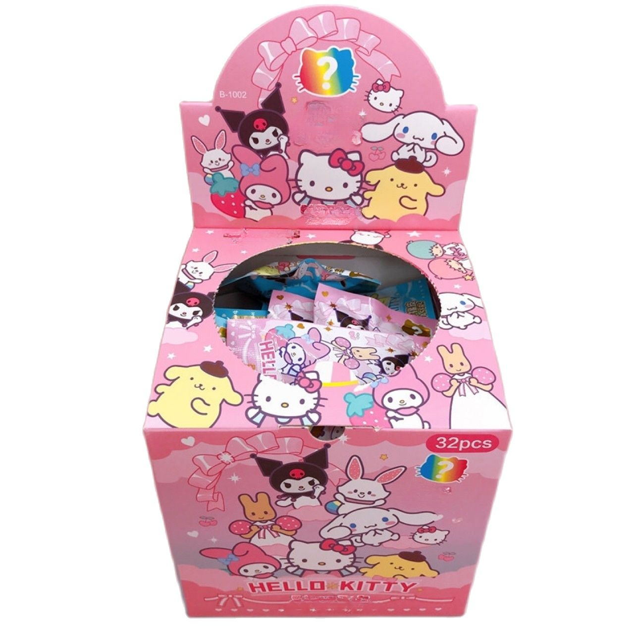 1pc Pacote Hello Kitty DIY Kawaii Anime Personagem Boneca Modelo