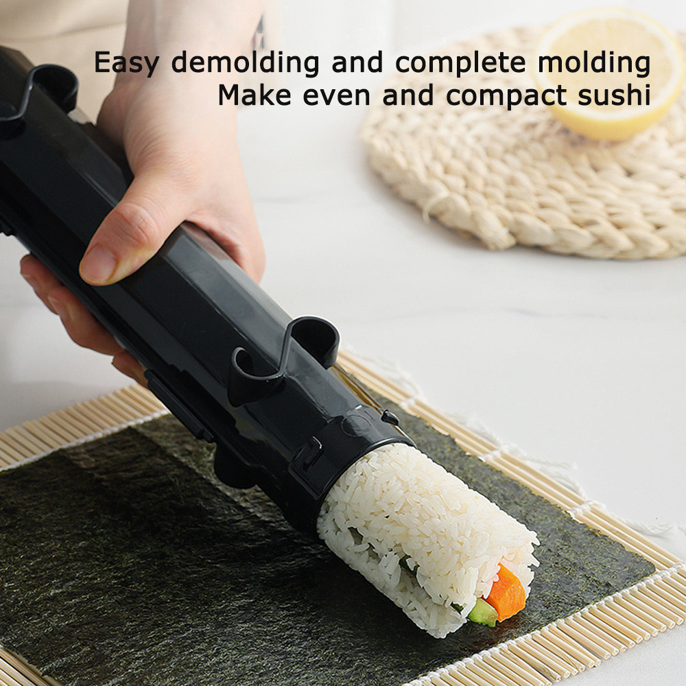 Sushi Maker Roller Rice Mold Vegetable Meat Rolling Gadgets DIY Sushi  Device Making Machine Kitchen Sushi Tool