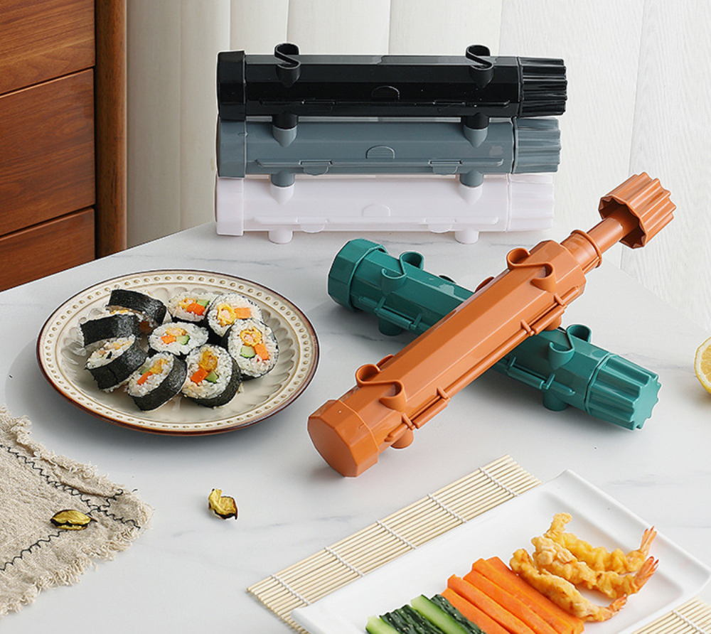 Kit Sushi Ma 12 pièces, fabricant de bazooka à sushis avec Sushi