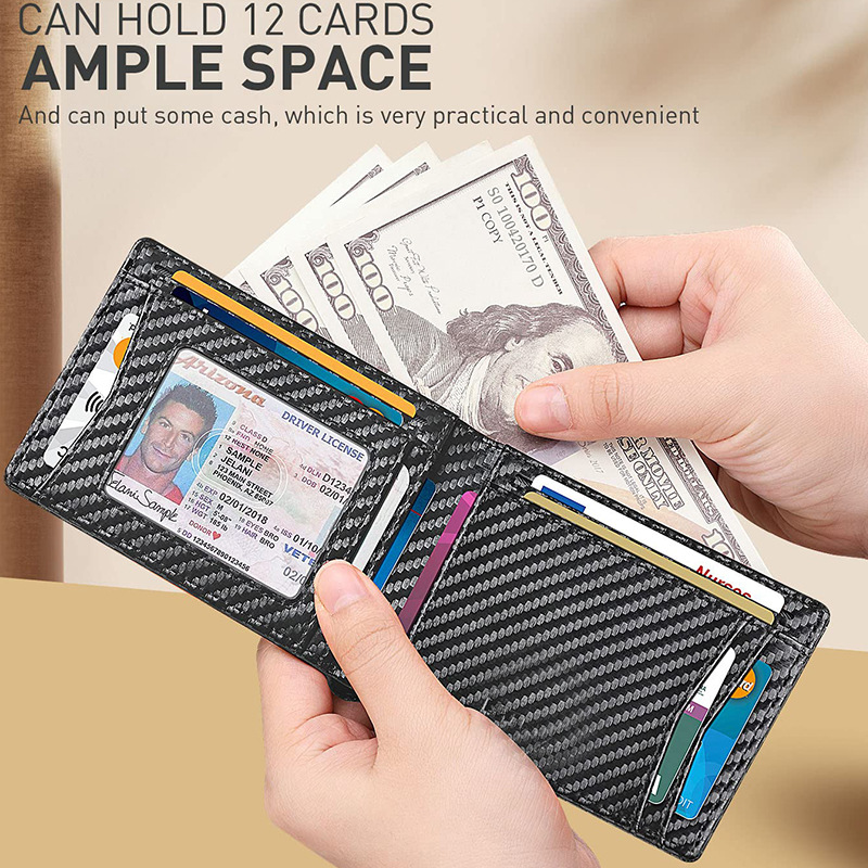 Lock Slim Wallet Secure Men Women RFID Blocking Money Credit Card Holder  Wallets