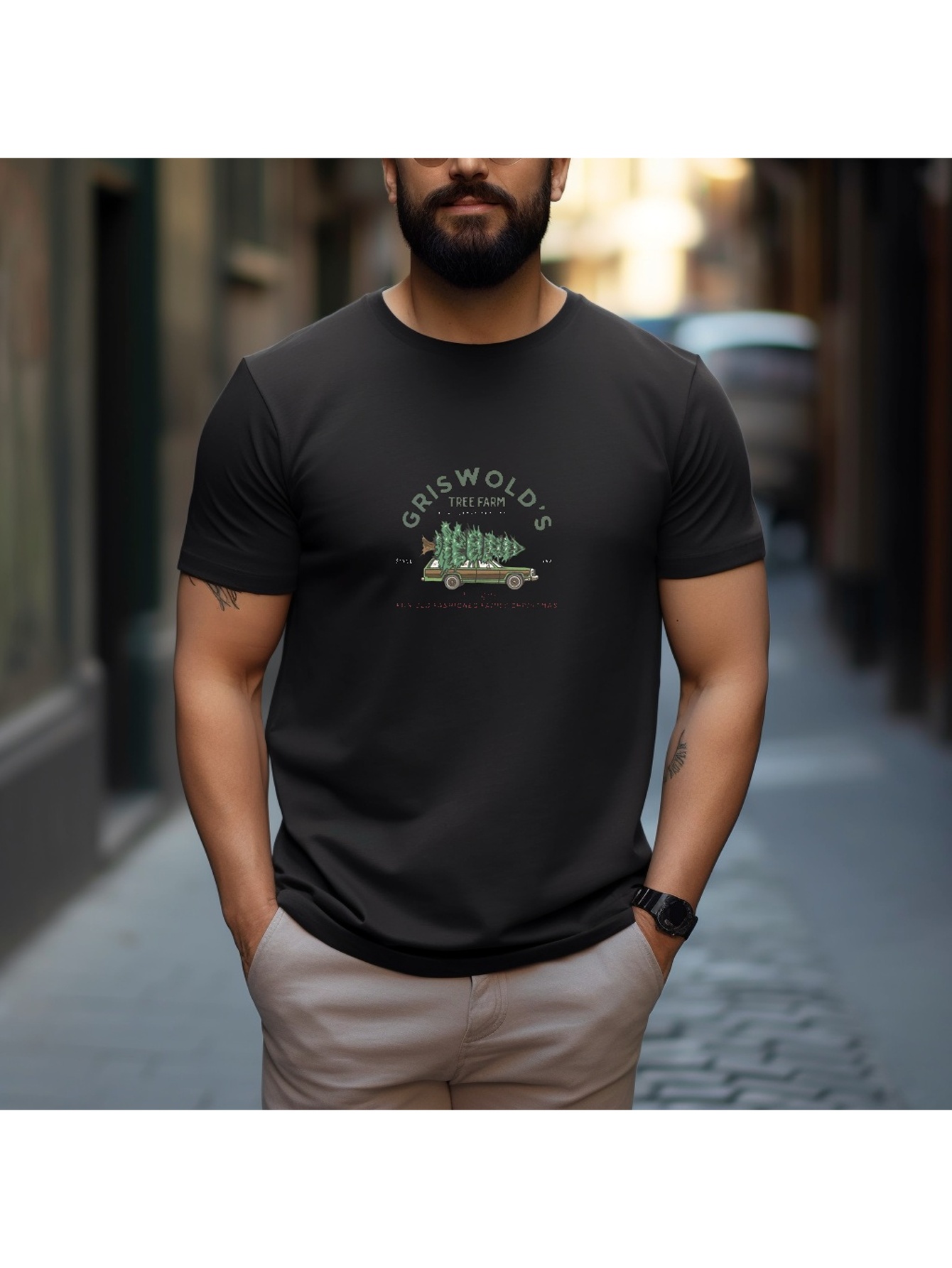 Loose-Fit Crew-Neck T-Shirt for Men