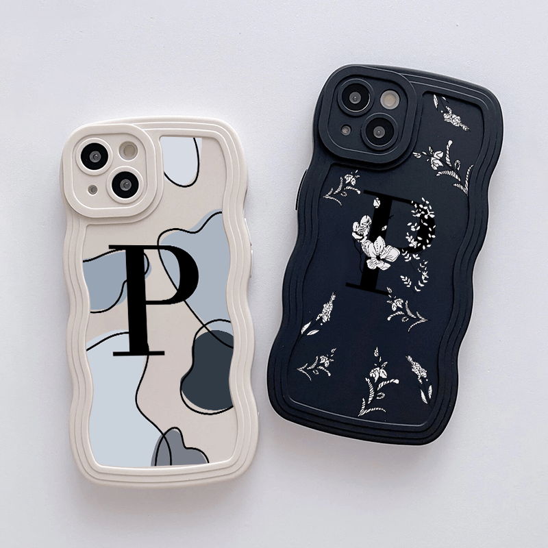 P Letters Printed Phone Case For Iphone 14 13 12 11 Xs Xr X 7 8 6s Mini  Plus Pro Max Se,gift For Easter Day,birthday, Girlfriend, Boyfriend, Friend  Or Yourself - Temu