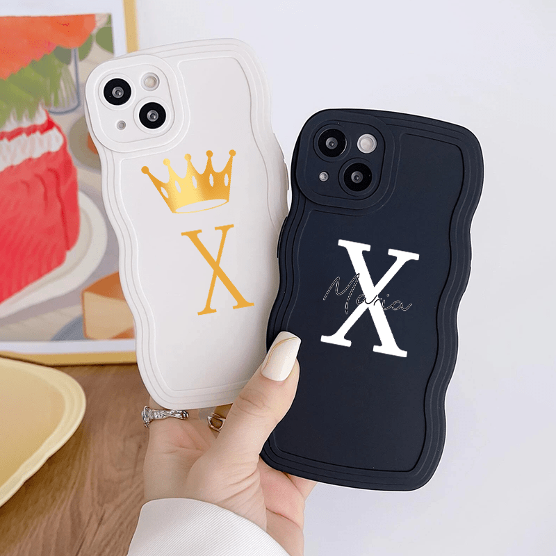 Letter X Graphic Luxury Phone Case For Iphone 11 14 13 12 Pro Max