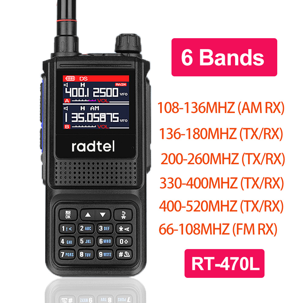 Radtel RT 470L 5W 6 Bandes Amateur Jambon Radio - Temu Belgium