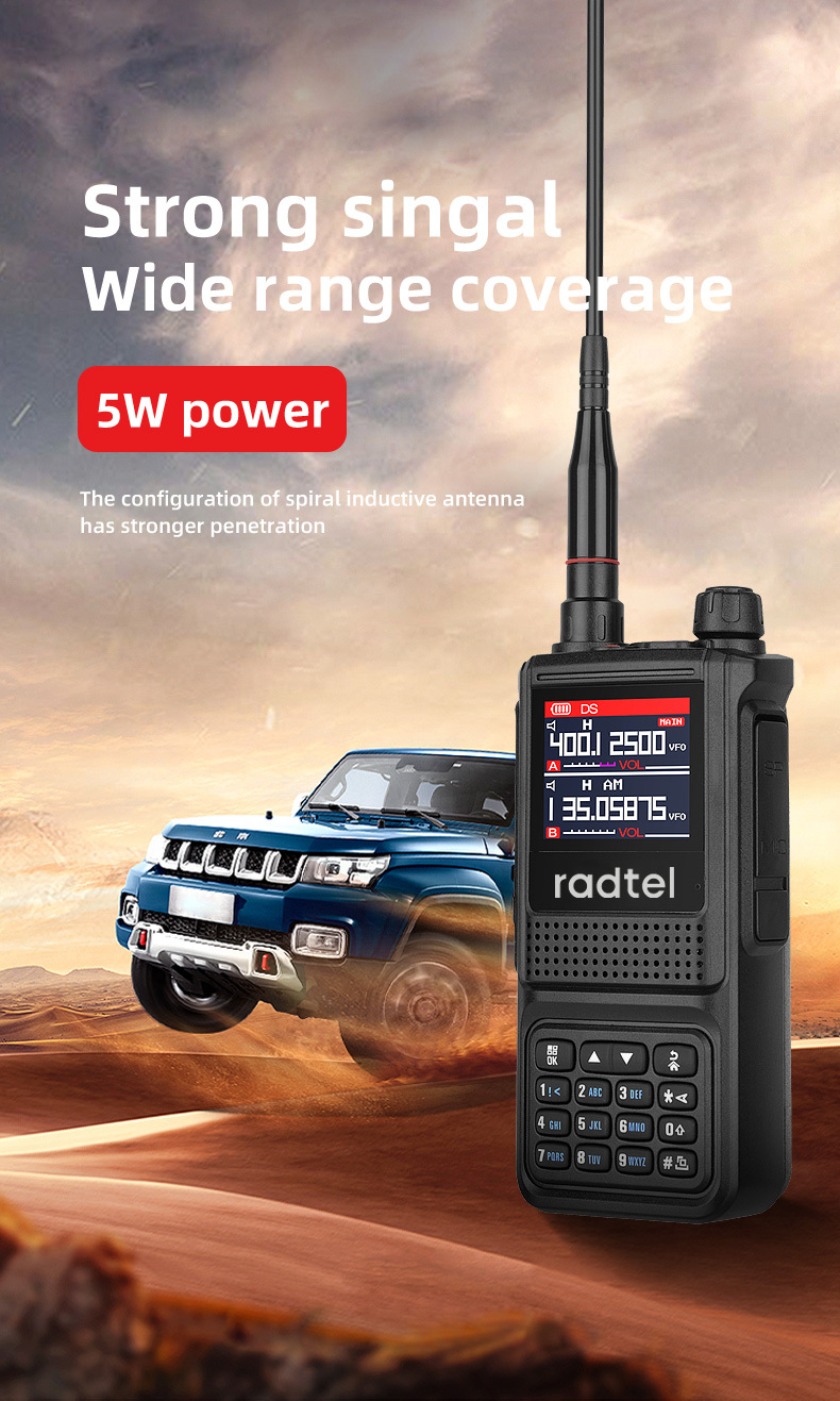 Rt 6 Bands Amateur Ham Two way Radio Station 256ch - Temu