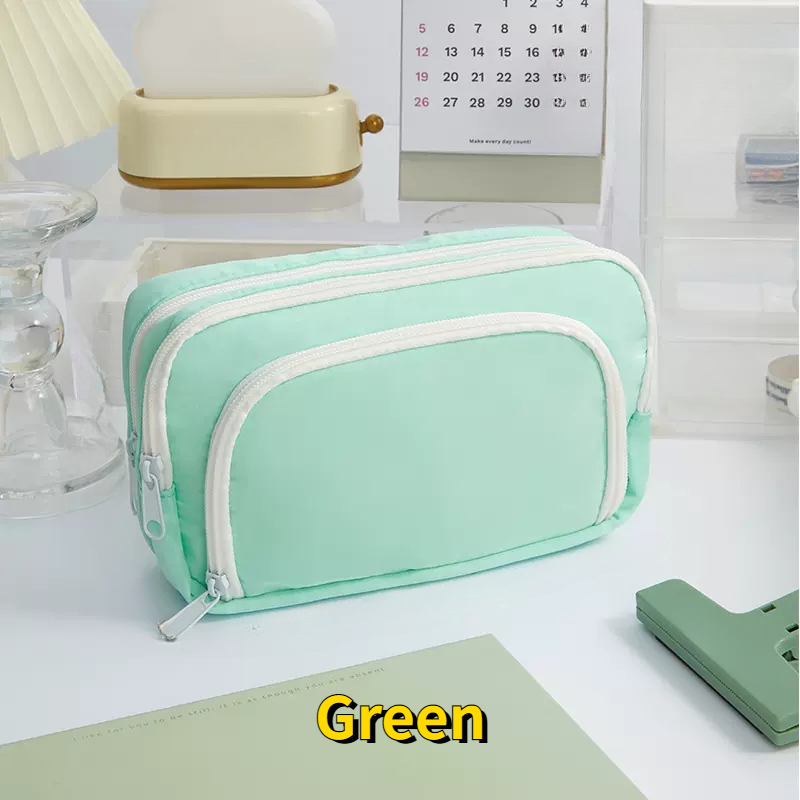 Cheap New Girl Large Capacity Aesthetic Pencil Bag School Cases