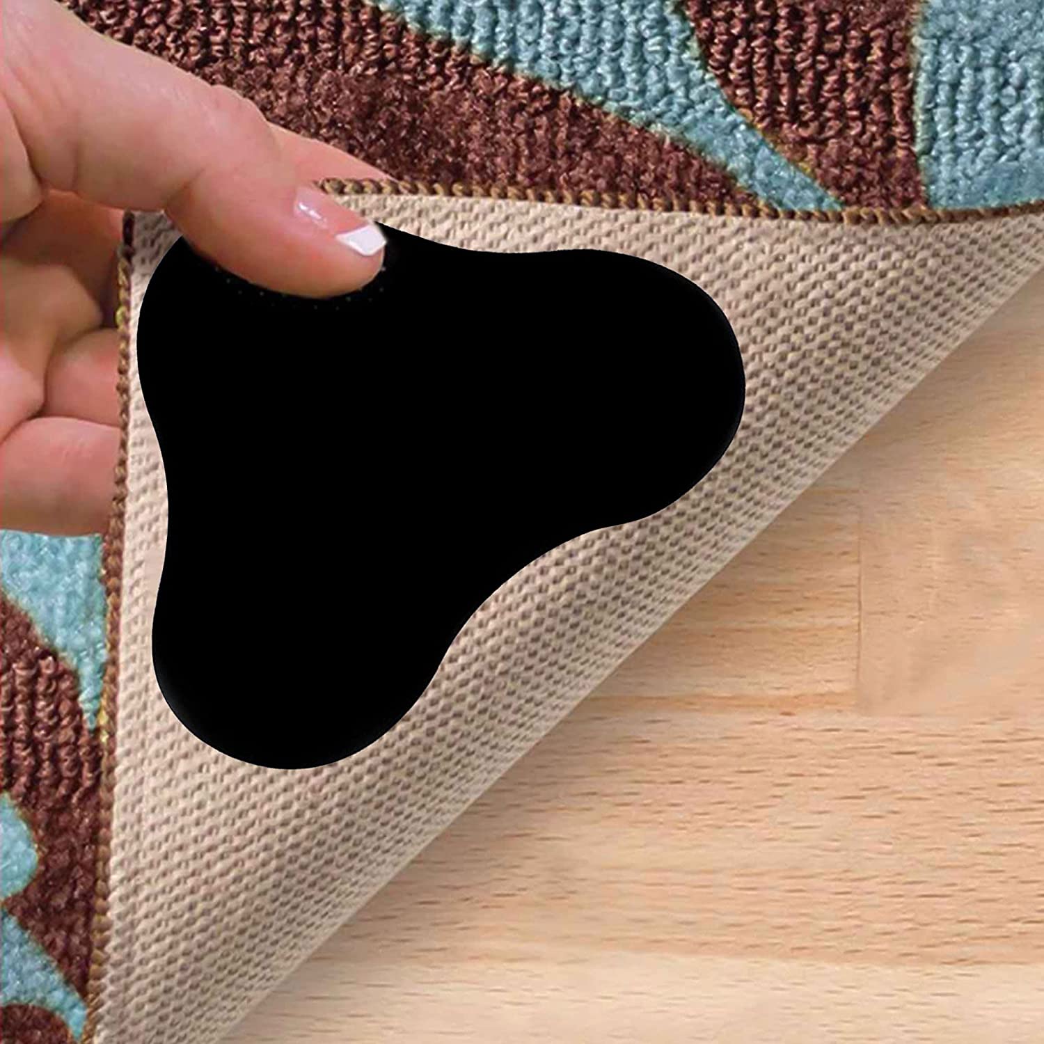 Reusable Rug Pads Double Sided Rug Stoppers To Prevent - Temu