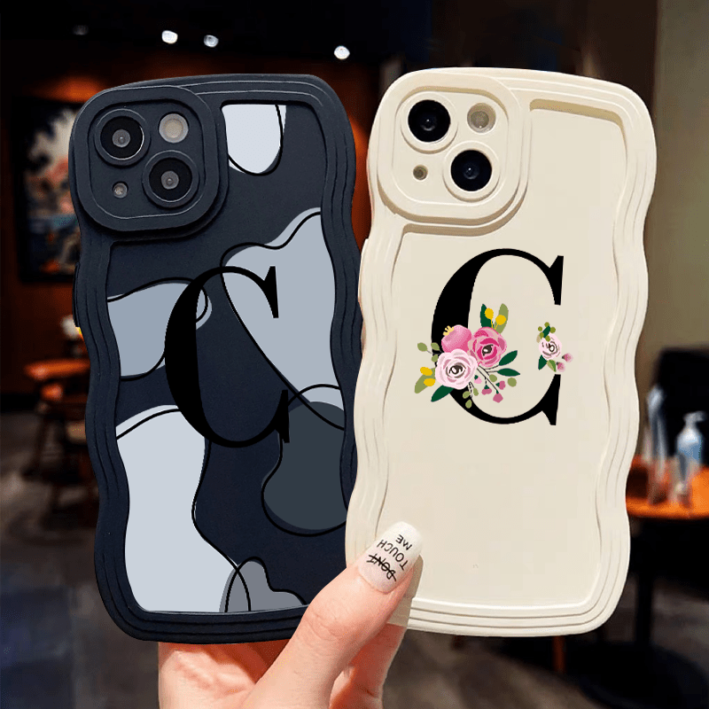 Heart & Letter X Graphic Luxury Phone Case For Iphone 11 14 13 12 Pro Max  Xr Xs 7 8 Plus Cls Car Shockproof Cases Fall Bumper Back Soft Matte Lens  Protection Cover Pattern Cases - Temu