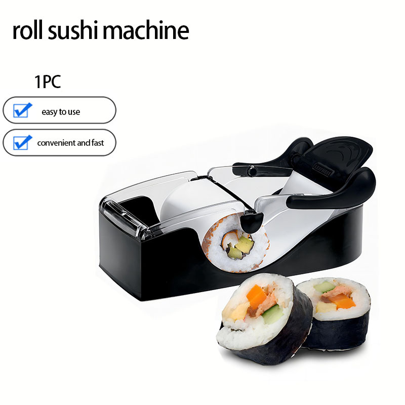 AGPTEK Kit de fabricación de sushi, 11 piezas de bricolaje para hacer  sushi, rollo de arroz para hacer sushi para cocina, fácil de usar