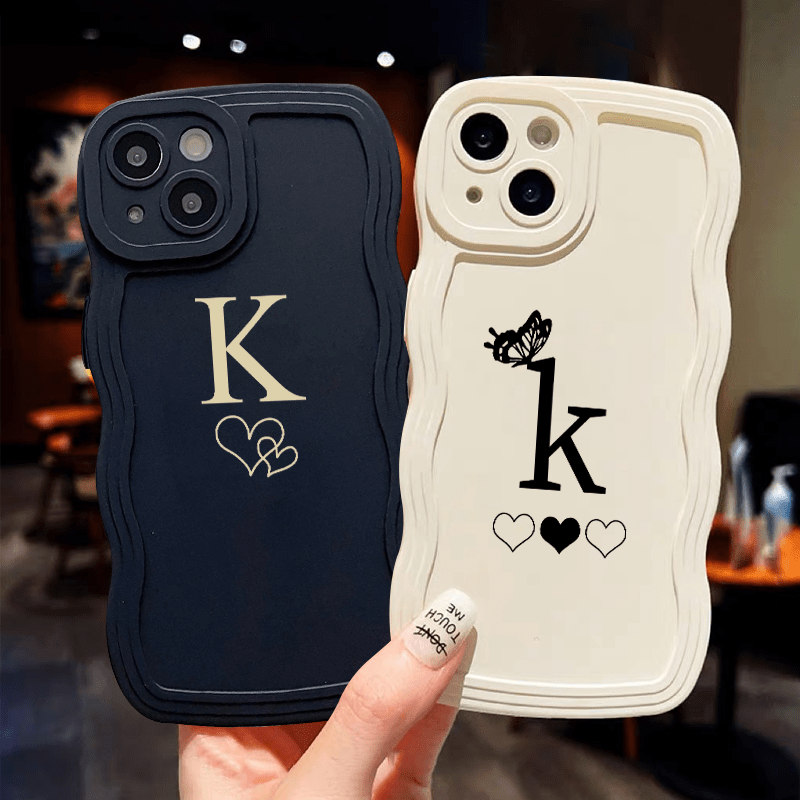 

2pcs Butterfly & Heart & Graphic Luxury Phone Case For Iphone 11 14 Pro Max Xr Xs 7 8 Plus Cls Car Shockproof Cases Fall Bumper Back Soft Matte Lens Protection Cover Pattern Cases