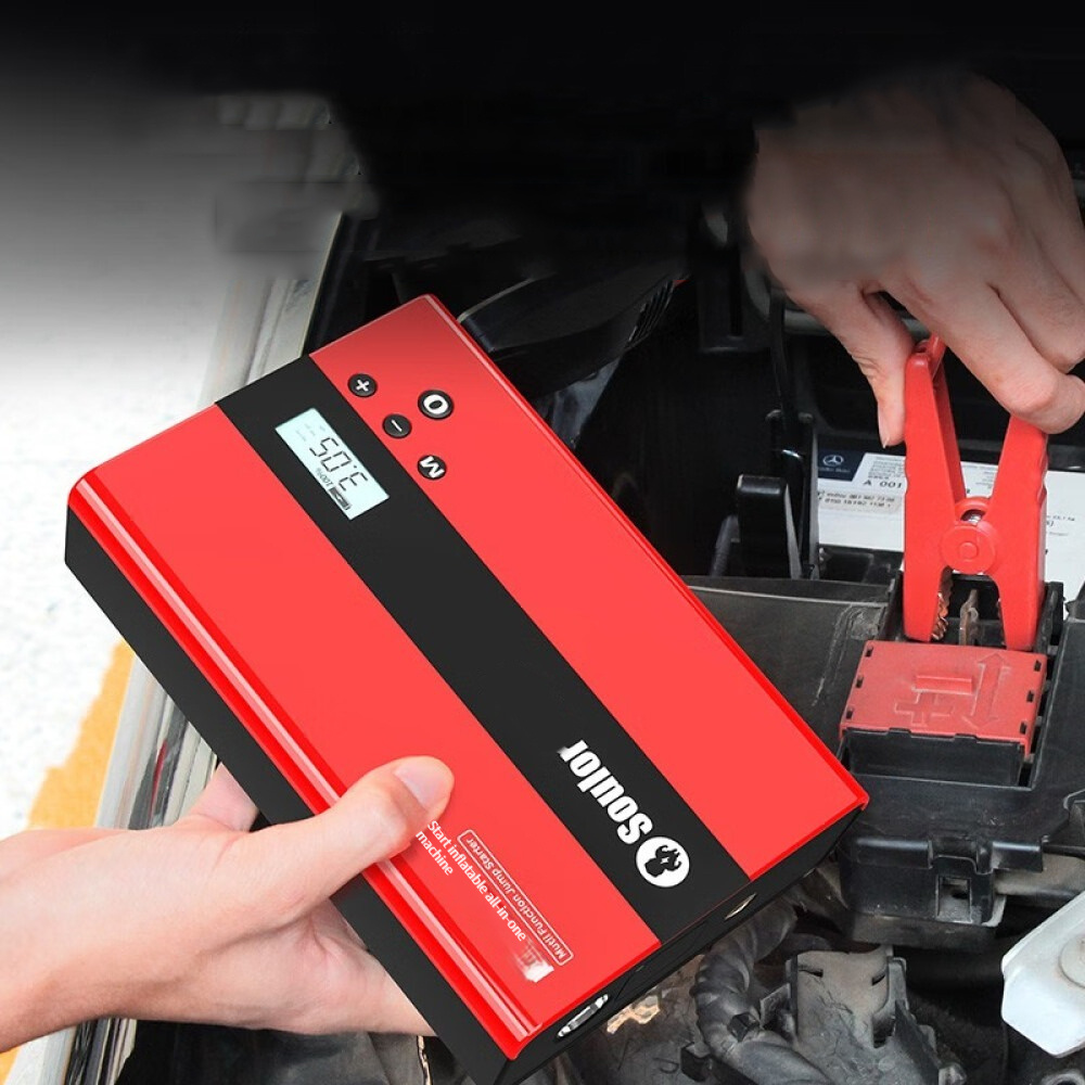 AA 12V 600A Car Van Battery Jump Starter Start Booster Compressor