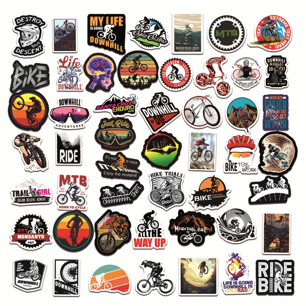 Ski Stickers Waterproof, Brand Stickers Logo, Motorcycle Sticker