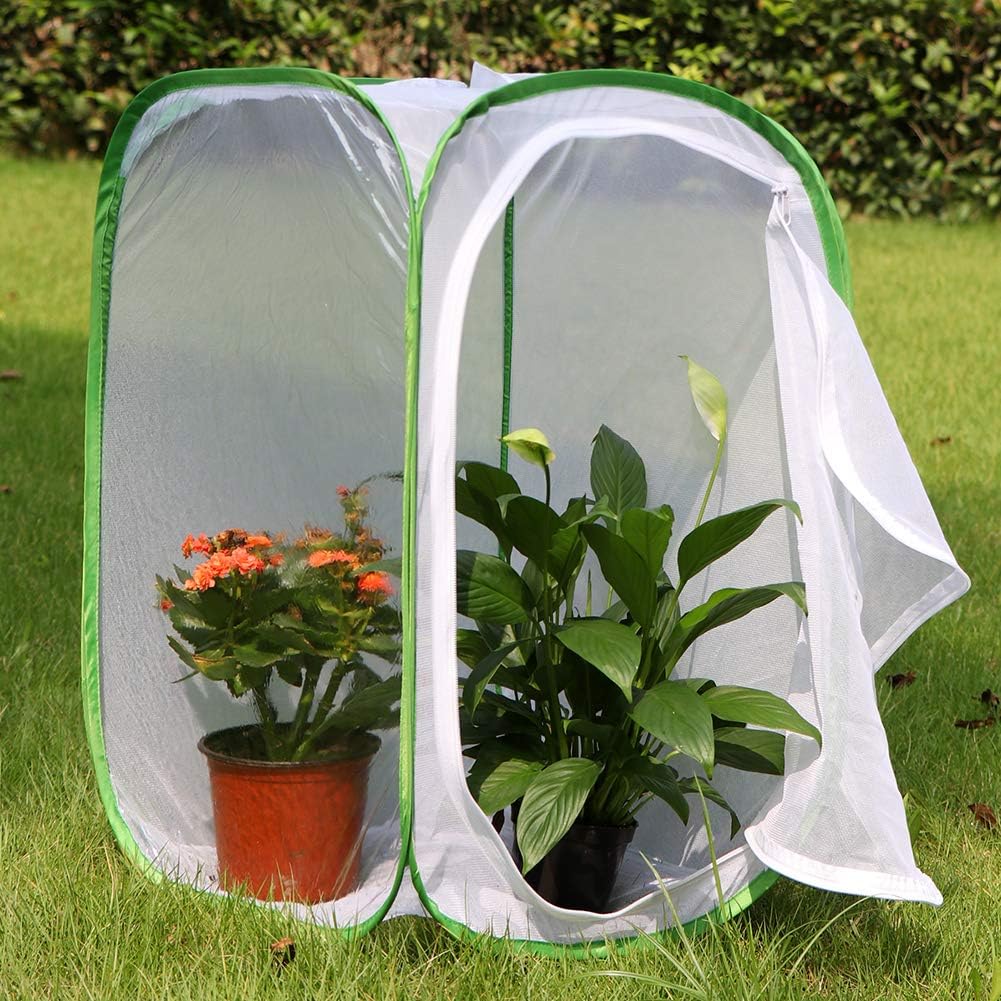 1pc, Plant Insect Net With Drawstring Can Be Cut Insect Cover Plant Insect  Net Bag Plant Insect Net Cover Fruit Tree Garden Insect Net Bag Insect Net