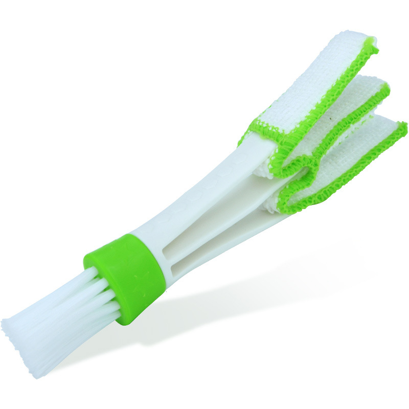 1pc Plastic Gap Cleaning Brush, Multifunction Double Head Crevice Cleaning  Brush For Car