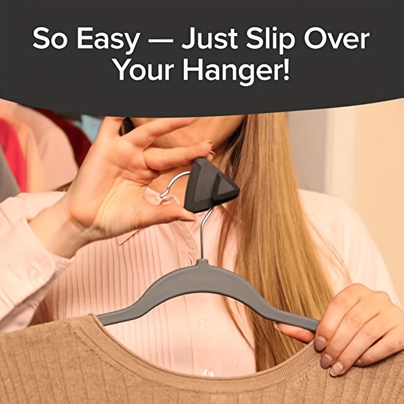 Space Triangles: Maximize Your Closet Space With Ultra-premium Hanger Hooks  - Temu