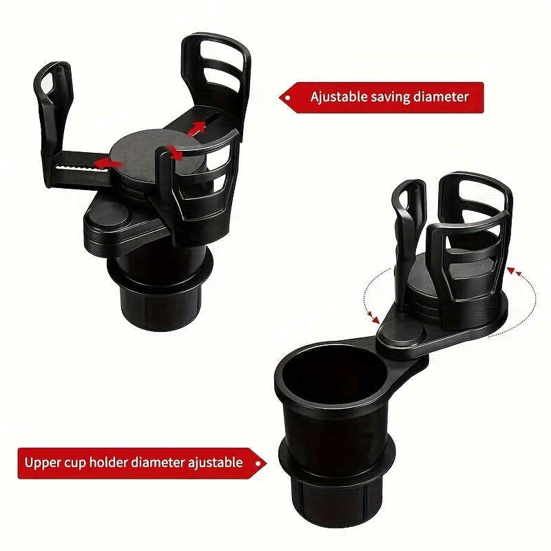 1 Cup Holder Expander For Car Dual Car Cup Holder Expander - Temu