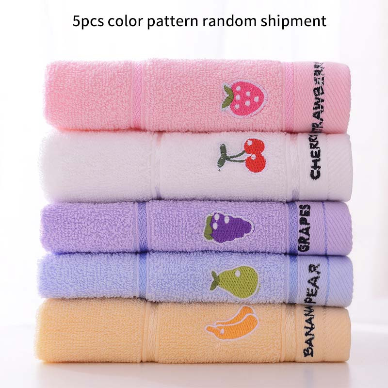 Children Soft Towel 100% Cartoon Animal Embroidery - Temu