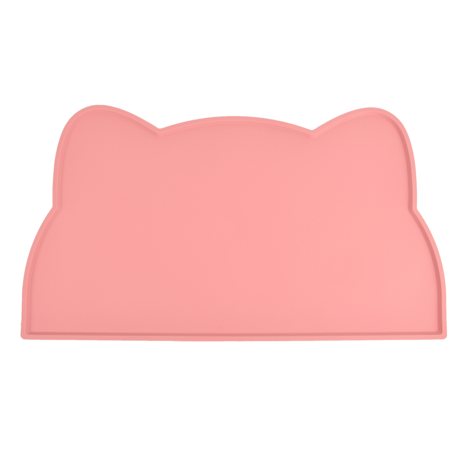 Cat Head Shaped Dog Feeding Mat Silicone Pet Food Mat For - Temu