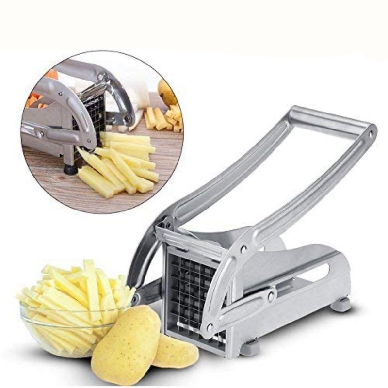 Electric French Fries Cutter Potato Chip Carrot Cutter Slicer Stainless  Steel Vegetable Fruit Shredding Machine