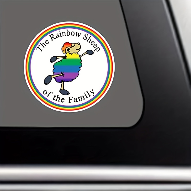  Dark Spark Decals Bisexual Therian Symbol LGBTQ+ - Calcomanía  de vinilo a todo color de 4 pulgadas para uso en interiores o exteriores,  automóviles, computadoras portátiles, decoración, ventanas y más :  Automotriz