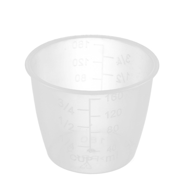 Plastic Transparent Graduated Measuring Cups Rice Measuring Cups