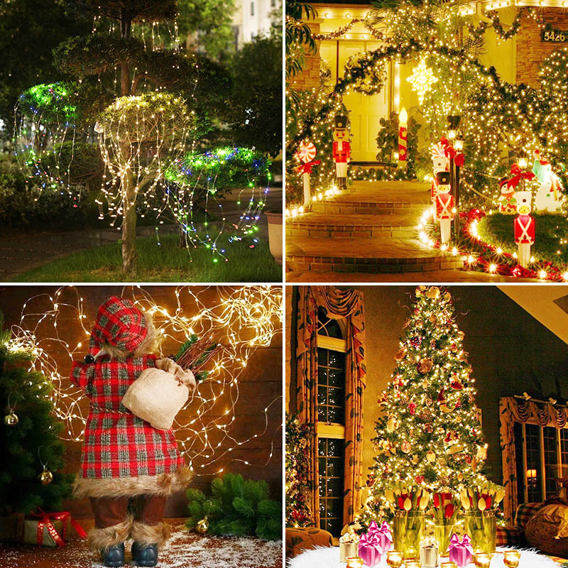 Luces Micro Led Decoración Luz Navidad Función Con Pila AE036 – Cómpralo en  casa